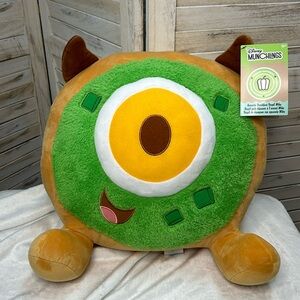 Disney Munchlings Avocado Breakfast Bagel Mike Wizowski Plush